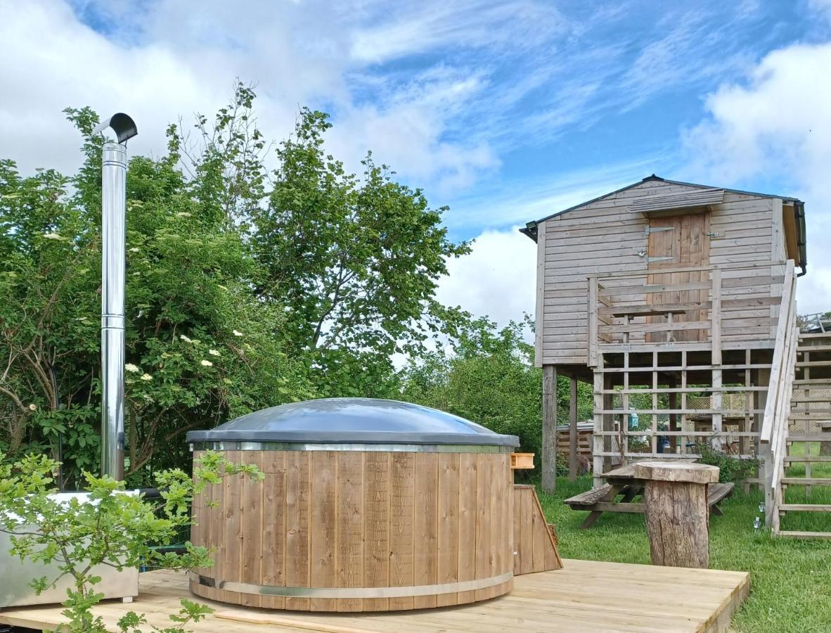 Norwell View Farm Glamping With Hot Tubs Hotel Bath Ngoại thất bức ảnh