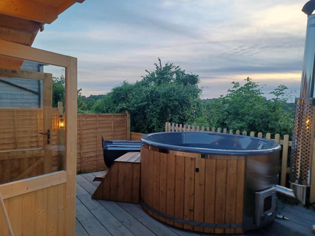 Norwell View Farm Glamping With Hot Tubs Hotel Bath Ngoại thất bức ảnh